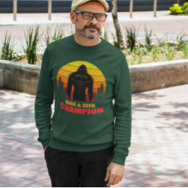 Camiseta Ocultar Pé Grande e Campeão de Busca