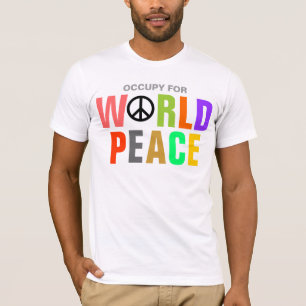 CAMISETA OCUPAÇÃO PELA PAZ MUNDIAL