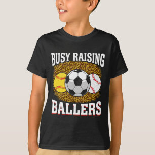 Camiseta Ocupada Criando Llers Futebol Softll Vender Mamãe 