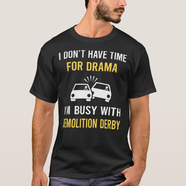 Camiseta Ocupado com o Derby da Demolição (Frente)