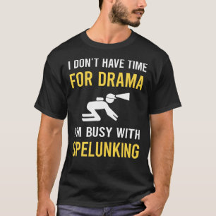 Camiseta Ocupado Com Ortografia Espeleologia De Espelho Ort