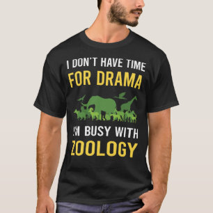 Camiseta Ocupado Com Zoologia Zoólogo