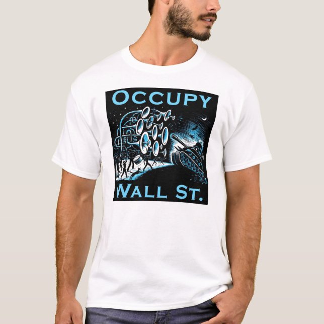 Camiseta Ocupe Wall Street (Frente)