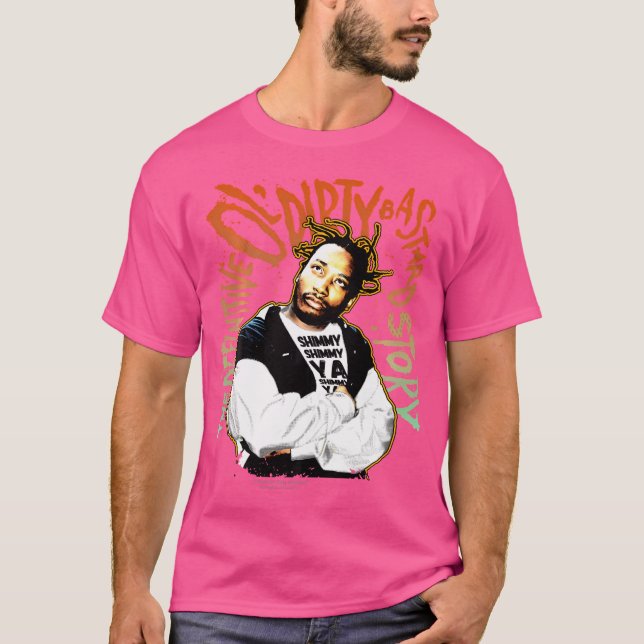 Camiseta Odb Ol Dirty Ba — Ard Splash Shimmy Ya 90S Hip Hop (Frente)