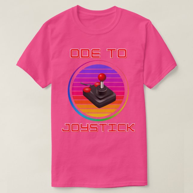 Camiseta Ode to Joystick (Frente do Design)