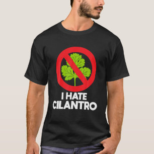 Camiseta Odeio Cilantro Coriander