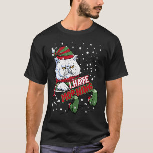 Camiseta Odeio Gato Gato Gatinho Irritado Gatinho Gatinho G