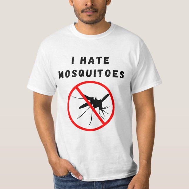 Camiseta Odeio mosquitos (Frente)