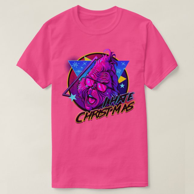 Camiseta Odeio o Natal (Frente do Design)