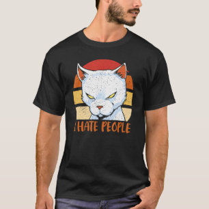 Camiseta Odeio Pessoas que eu não gosto do Pessoas Médio Fi