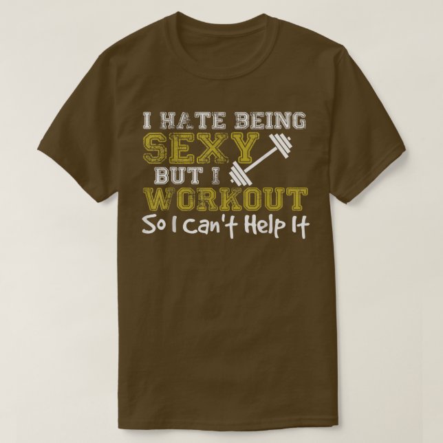 Camiseta Odeio ser Sey, mas eu trabalho para não poder evit (Frente do Design)