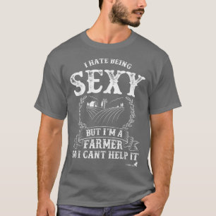 Camiseta Odeio ser Sey, mas sou um fazendeiro para não pode