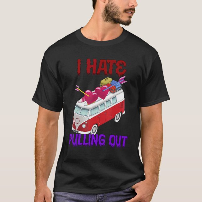 Camiseta Odeio Tirar O Campo De Humor Sarcástico (Frente)