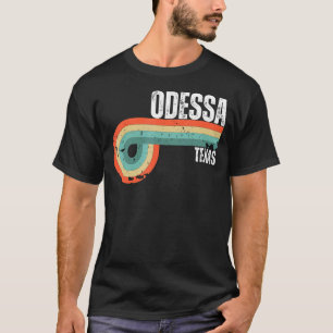 Camiseta Odessa City Texas State Vintage Retro Souvenir
