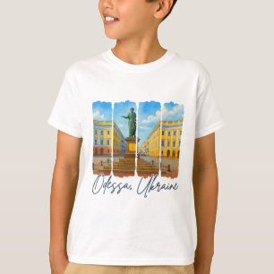 Camiseta Odessa Ucrânia Viagem Passeio Pincelada Odessa S