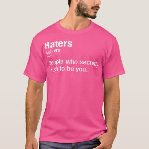 Camiseta Odiadores Definição ~ Ditos Engraçados