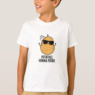 Camiseta Odiadores vão odiar batatas vão plantar Comida
