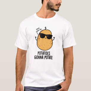 Camiseta Odiadores vão odiar batatas vão plantar Comida