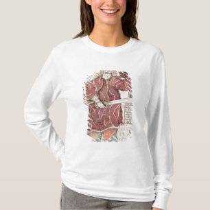 Camiseta Odin, com seus dois corvos, Hugin e Munin