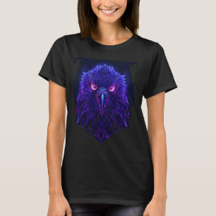 Camiseta Odin Raven em Viking Celtico Púrpura Valhalla Paga