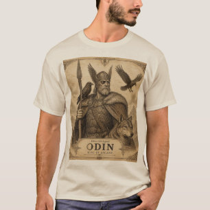 Camiseta Odin Rei de Asgard Mitologia Nórdica