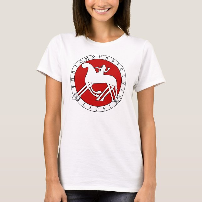 Camiseta Odinn e Sleipnir (Frente)