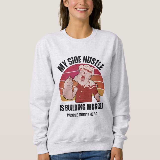 Camiseta Ódio divertido de criação de corpo Malhação POPEYE (Frente)