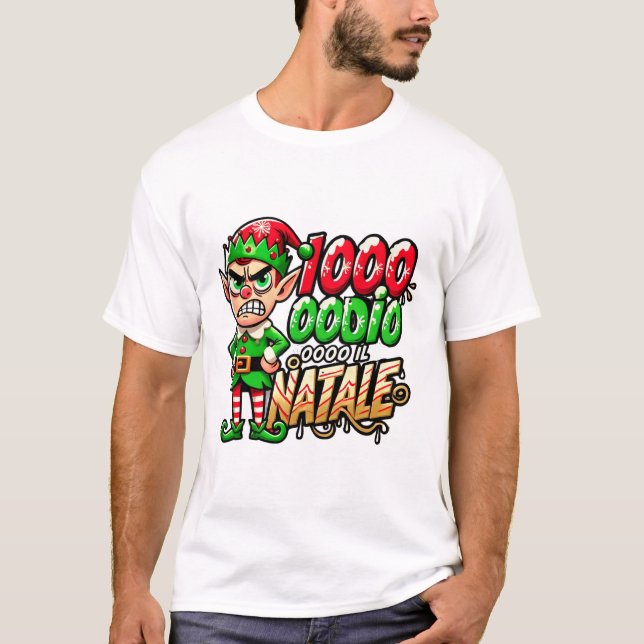 Camiseta Odio il Natale (Frente)