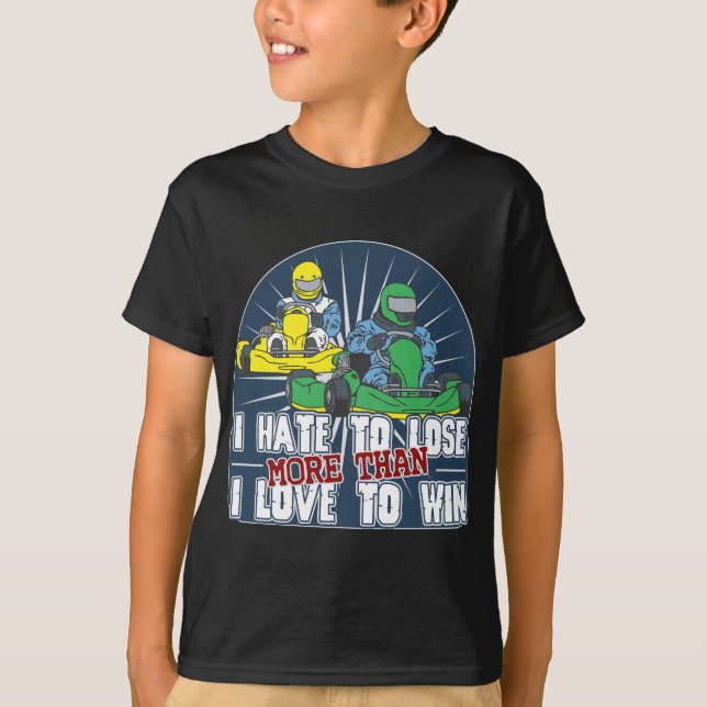Camiseta Ódio para perder Kart (Frente)