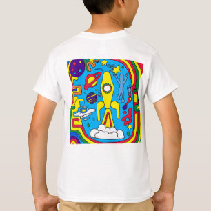 Camiseta Odisseia Cósmica Radiante