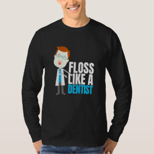 Camiseta Odontologia Apenas Fio Dental Assistente Den