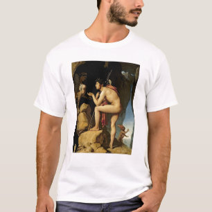 Camiseta Oedipus e a esfinge, 1808