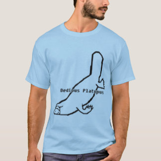 Camiseta Oedipus Platypus T perto: E.A.