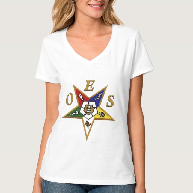 Camiseta OES Personalizado 'T' (Frente)