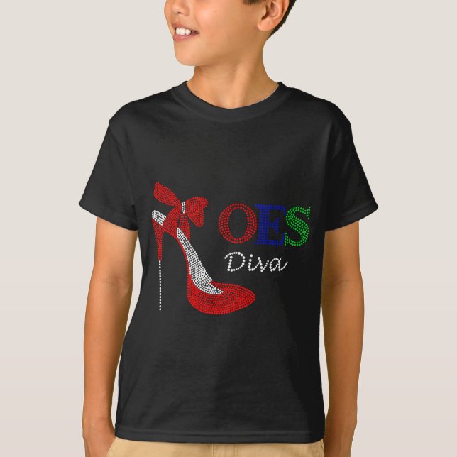 Camiseta OES Sistar Diva Ordem dos Pais da Estrela Oriental (Frente)