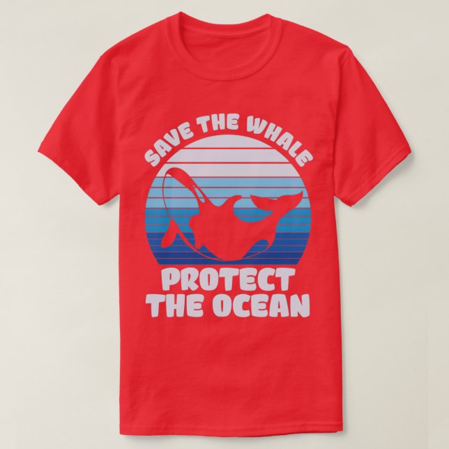 Camiseta of North Atlantic Right Whale (Frente do Design)