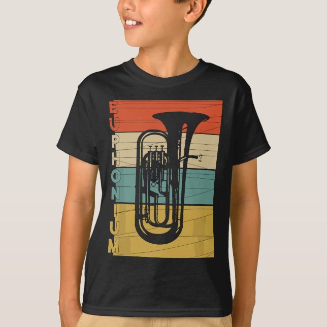 Camiseta Oferta de Banda Euphonium Marching (Frente)