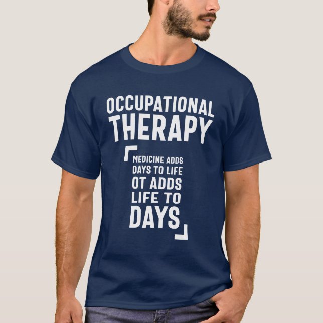 Camiseta Oferta de Cargo de Terapia Ocupacional (Frente)