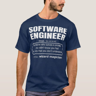 Camiseta Oferta de código de definição de Engenheiro de sof