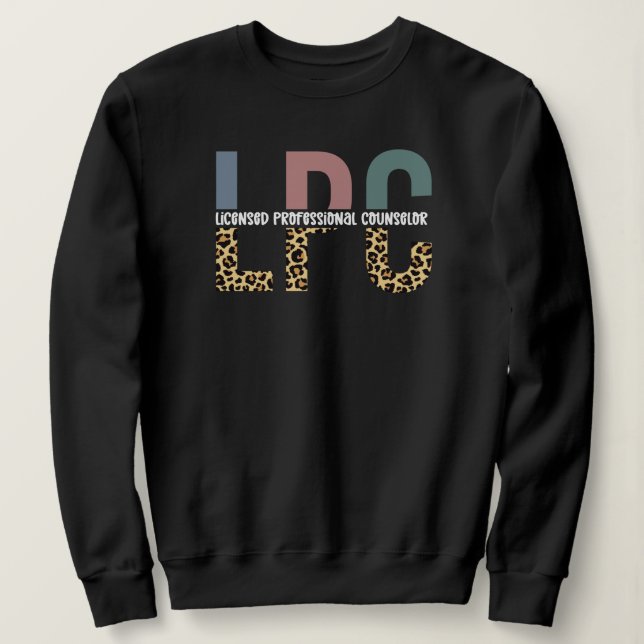 Camiseta Oferta de Conselheiro Profissional Licenciado LPC (Frente do Design)