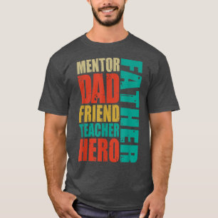 Camiseta Oferta de Dia de os pais Herói do Amigo do Pai do 