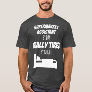 Camiseta Oferta de diversão de trabalho do Supermarket Assi