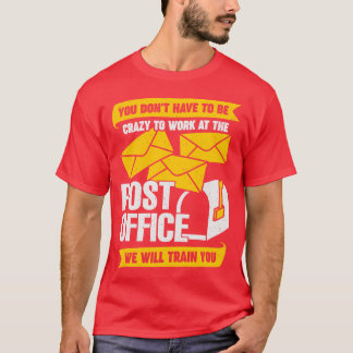 Camiseta Oferta de Empregado Postal do Office Poste Engraça