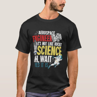 Camiseta Oferta De Engenharia Aeroespacial Para Um Motor Ae