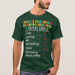 Camiseta Oferta de Ensino Especial Engraçado Paraprofissio