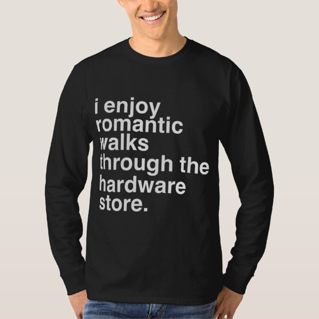 Camiseta Oferta de ferramentas de armazenamento de hardware (Frente)