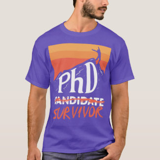 Camiseta Oferta de Formando de Sobrevivência do Candidato P