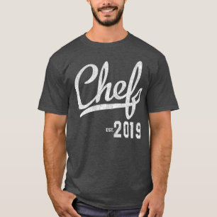 Camiseta Oferta de Graduação de Chef na Escola Culinária