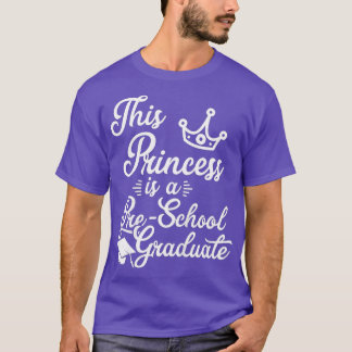 Camiseta Oferta de Graduação Pré-Escolar para Meninas