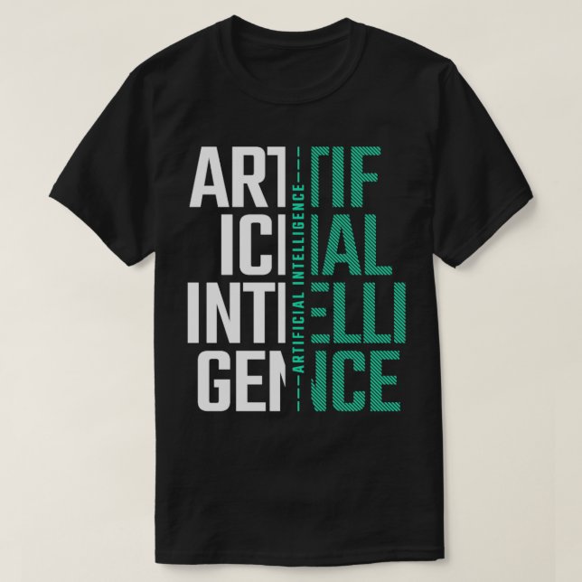 Camiseta Oferta de Nerd Fúcil Inteligência Artificial (Frente do Design)